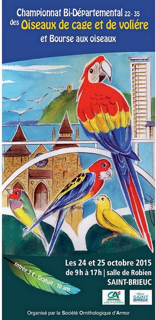 Championnat des COTES d'ARMOR et ILLE-ET-VILAINE des Oiseaux 2015