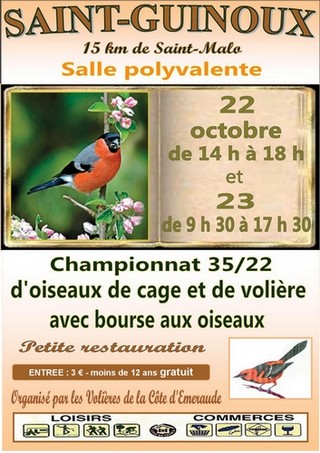 Championnat des COTES d'ARMOR et ILLE-ET-VILAINE des Oiseaux 2016